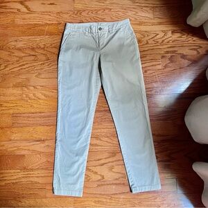 Woman’s Gap khakis size 02. Broken in Straight fit.